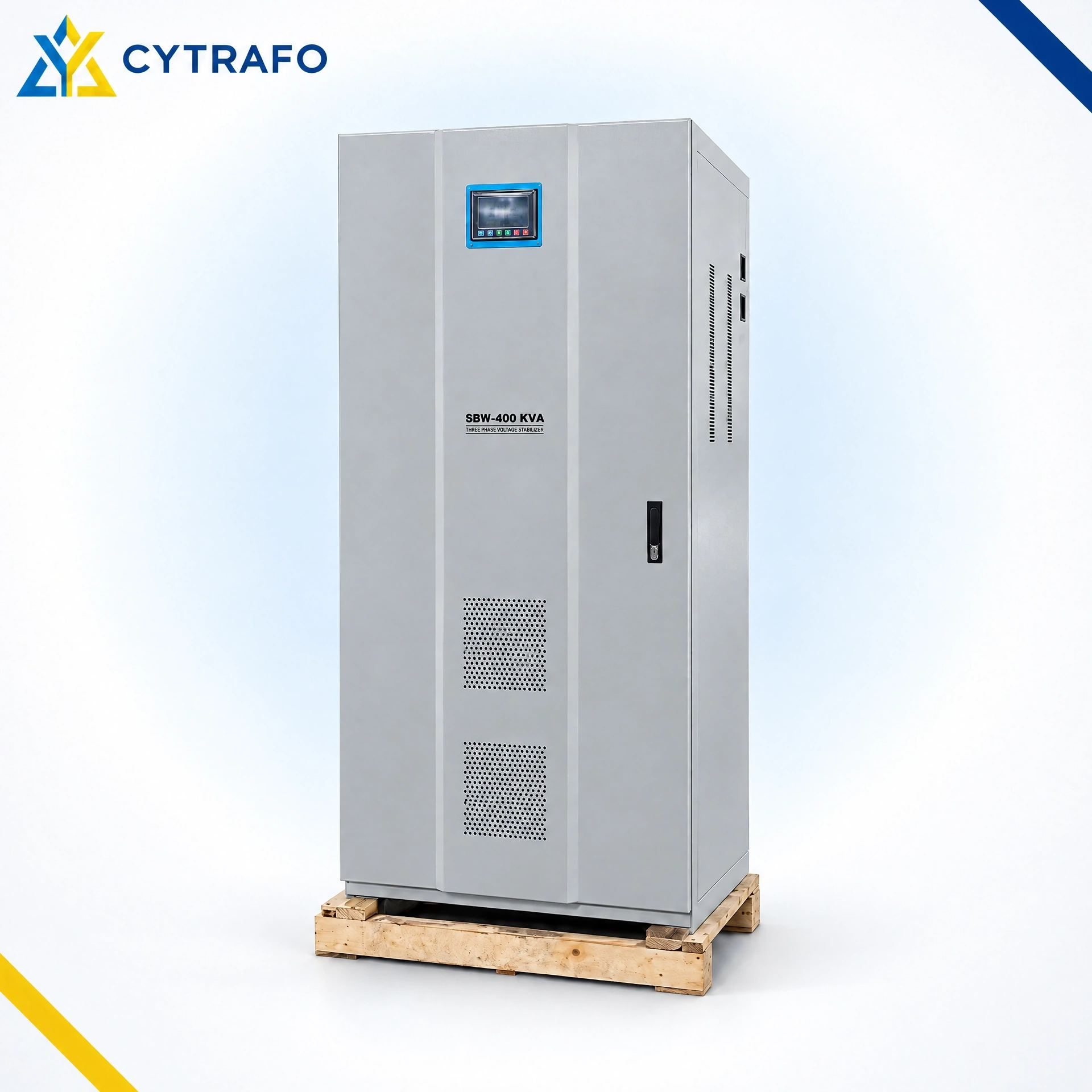 CYTRAFO SBW 400kVA three-phase servo voltage stabilizer industrial cabinet