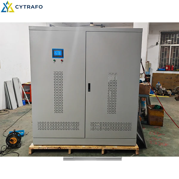 CYTRAFO SBW 50–600kVA Independent-Control Three-Phase Voltage Stabilizer, 50K to 600k, Three phase power regulation equipment