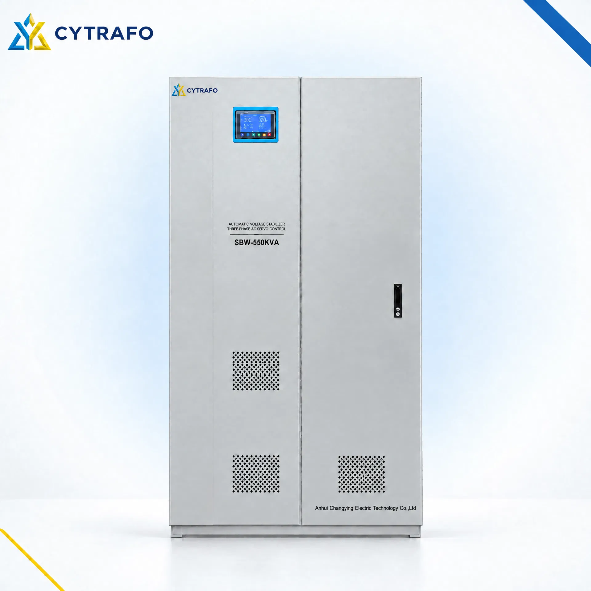 SBW 550kVA Three-Phase Servo Voltage Stabilizer Internal structure and production inspection