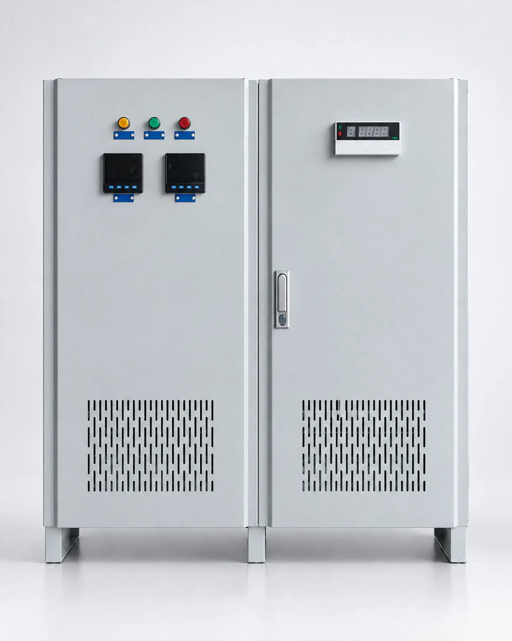 CYTRAFO SG three-phase dry-type transformer protective cabinet with digital instruments