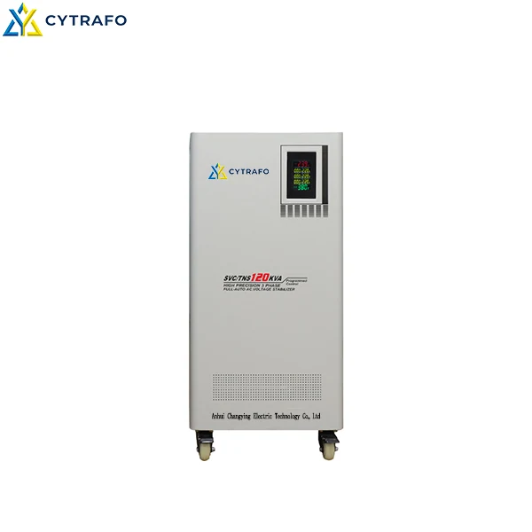 CYTRAFO SVC/TNS 120kVA Three-Phase Automatic Voltage Stabilizer, 120Kva, Three phase power regulation equipment