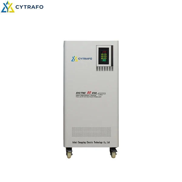 CYTRAFO SVC/TNS 100kVA high-precision three-phase AC voltage stabilizer