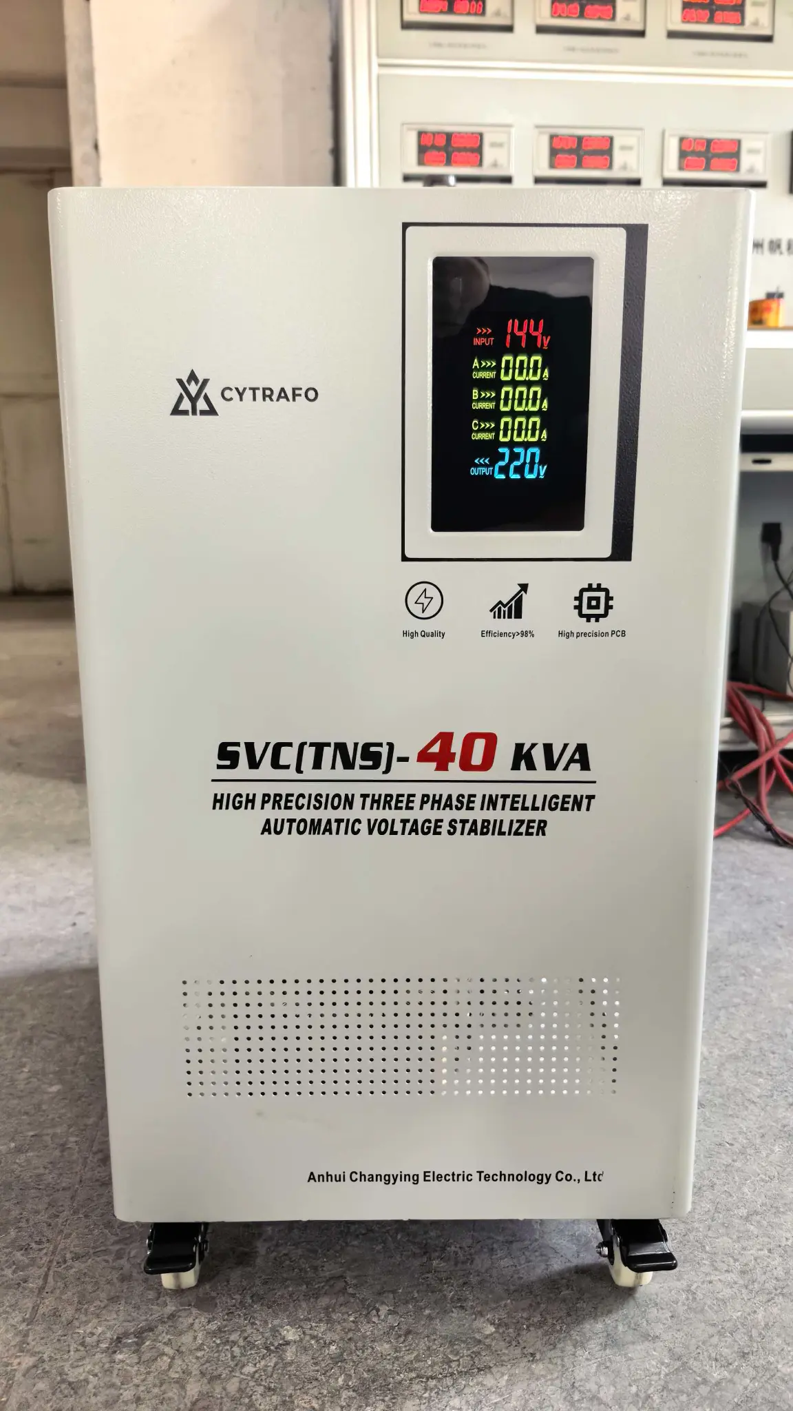 CYTRAFO SVC/TNS 40kVA three-phase automatic AC voltage stabilizer