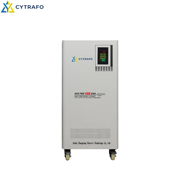 CYTRAFO SVC/TNS 90–100kVA 380V Three-Phase Voltage Stabilizer, 90KVA 100KVA, Three phase power regulation equipment
