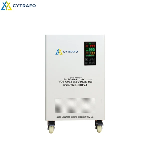CYTRAFO SVC/TND 50–100kVA Single-Phase Voltage Stabilizer, 50KVA 60KVA 80KVA 100KVA, Single phase power regulation equipment